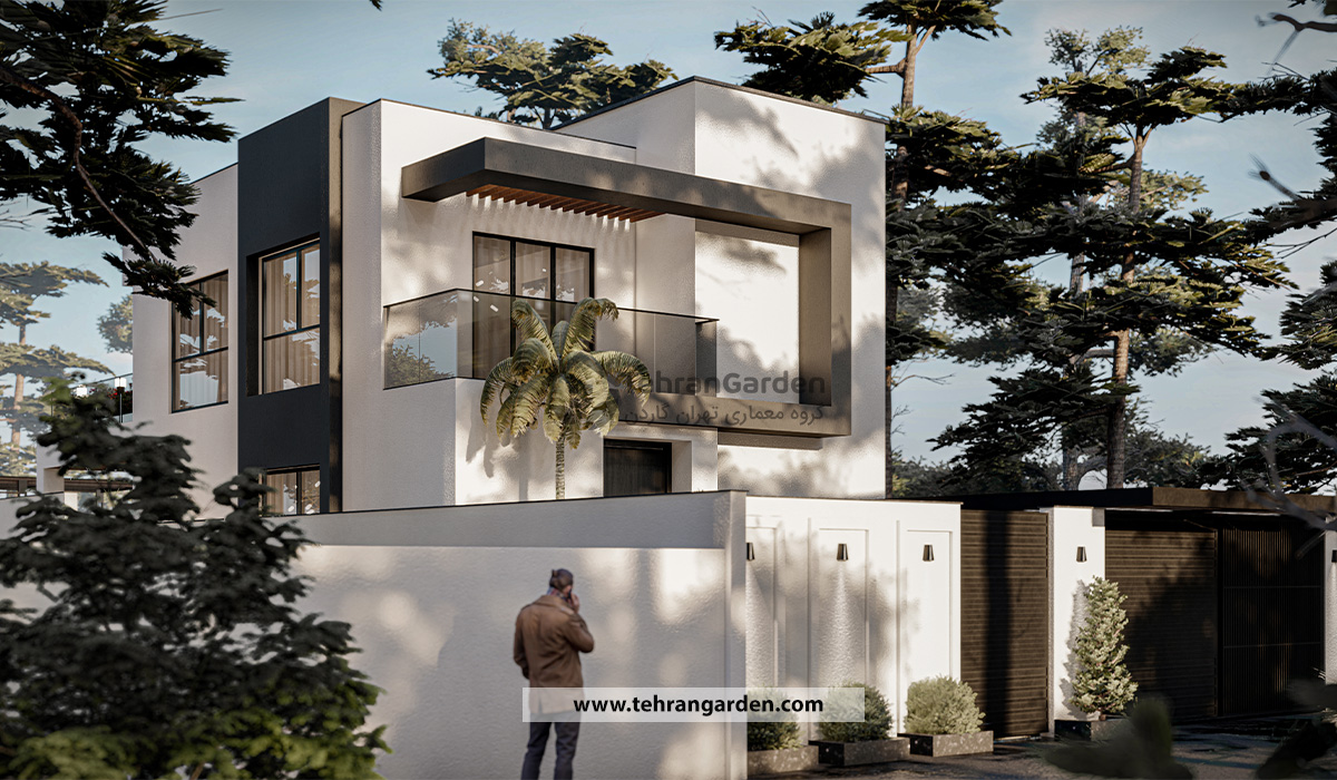 السمات البارزة في تصميم الفيلا بأسلوب المينيمال
