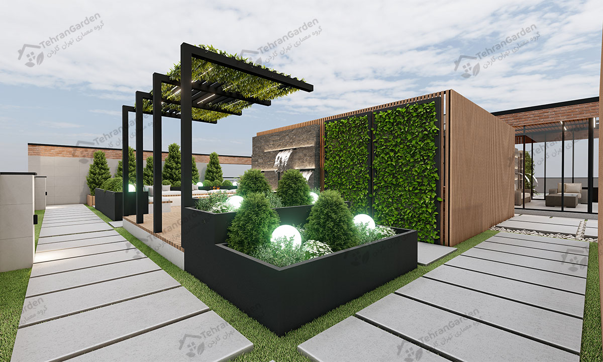 تصميم حدائق الأسطح في العراق