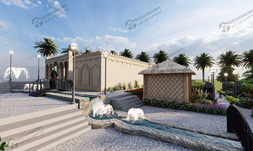 تصميم المساحات الخضراء في الحدائق الصغيرة