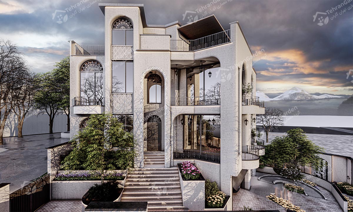 تصميم فيلا في مریوان