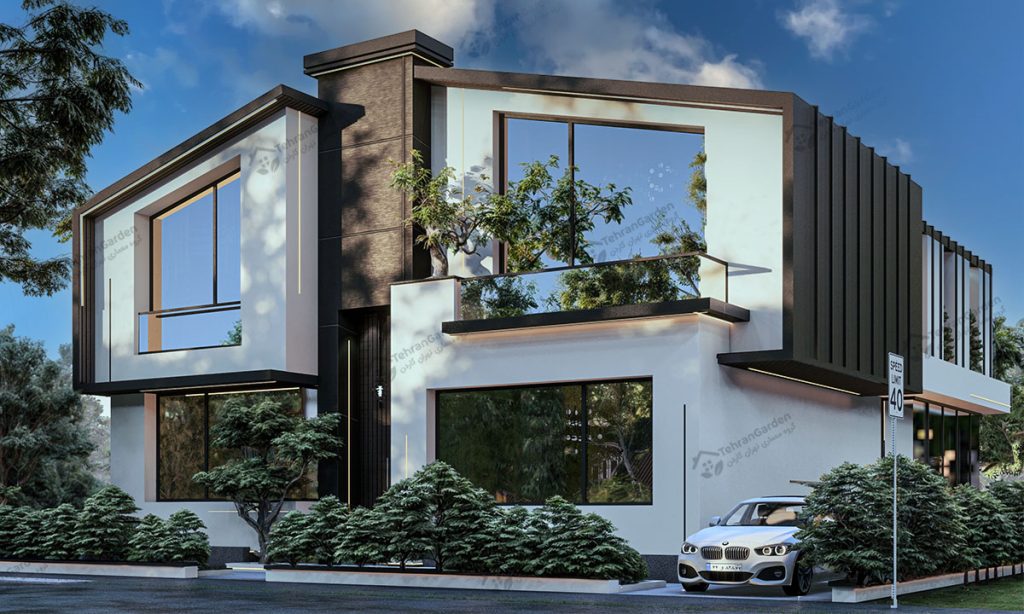 تصميم واجهة منزل فيلا
