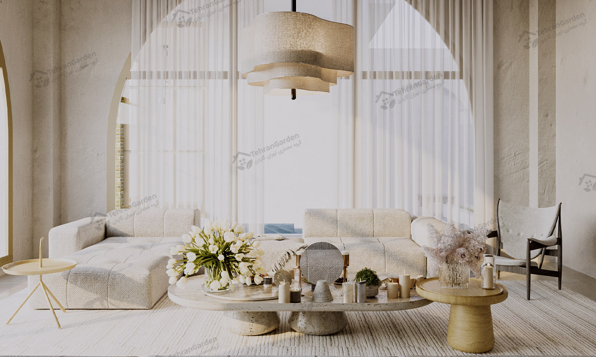 تصميم داخلي للفيلا في آبادان
